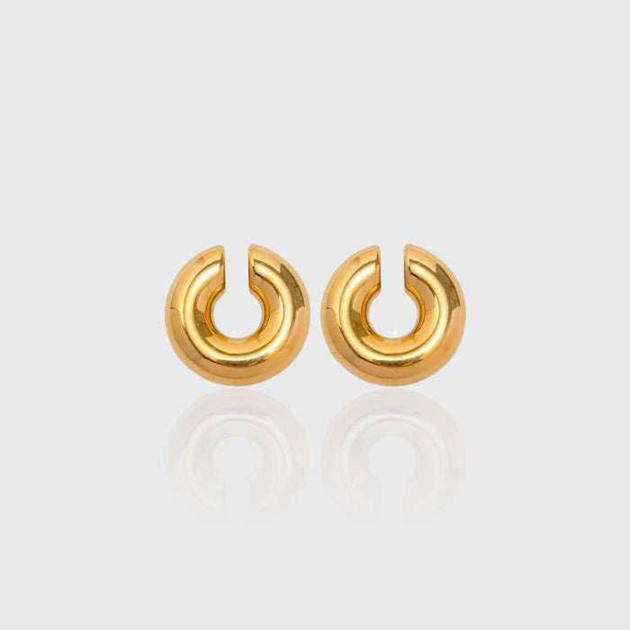 Double Circle Ear Cuff