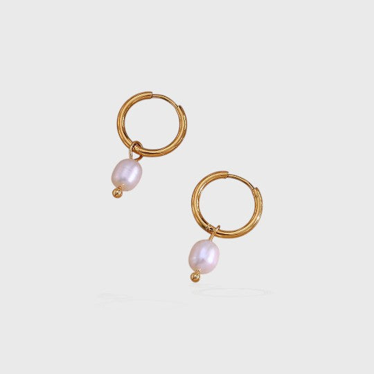 Orecchini perle pendenti