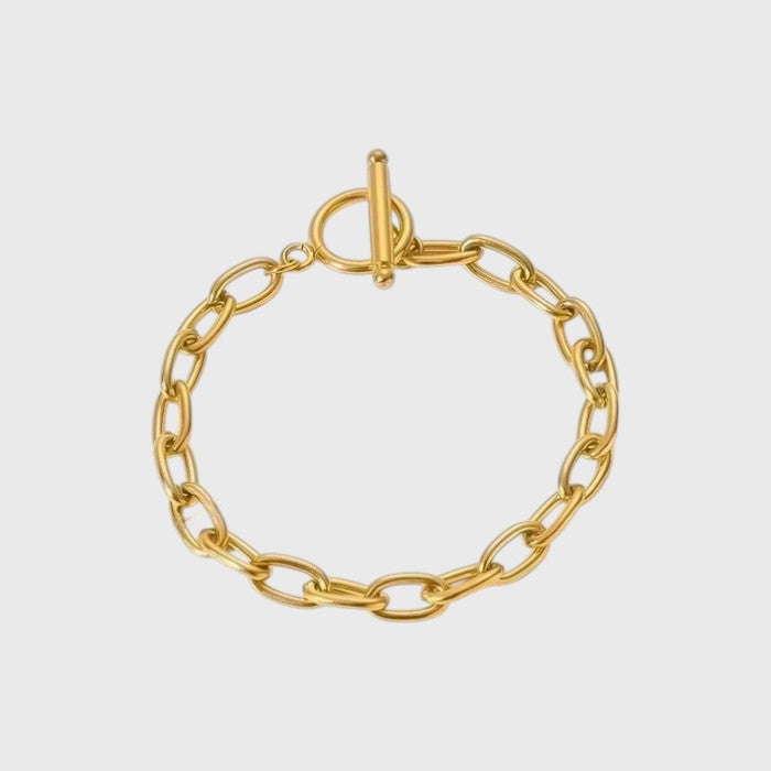 Bracciale catena uniforme