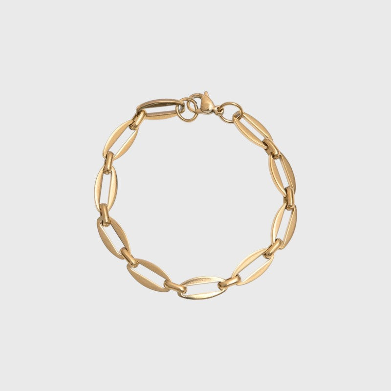 Bracciale a maglie ovali