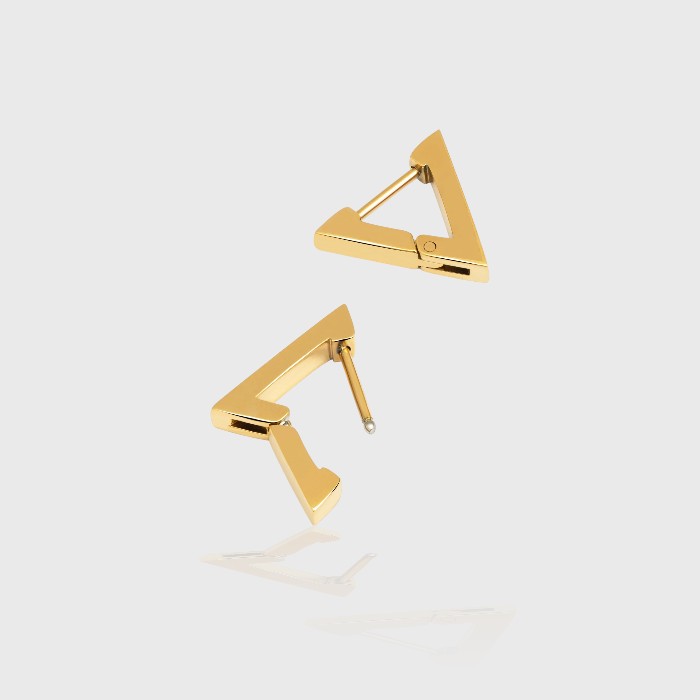 Orecchini triangolo