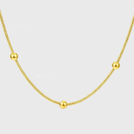 Collana con sfere